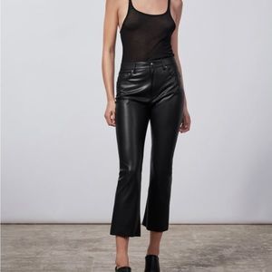Faux Leather Pants